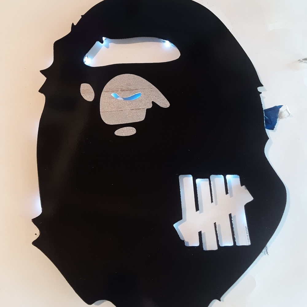 Bape wall sign
